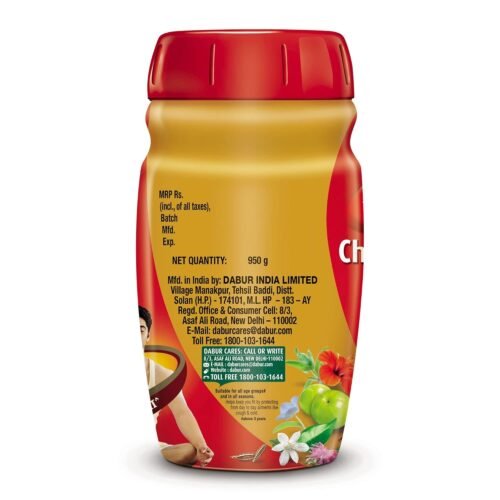 Dabur Chyawanprash - 950g 3X Immunity Action With 40+ Ayurvedic Herbs Helps Build Strength & Stamina Builds Overall Health