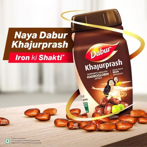 Dabur Khajurprash - 900g Supports Healthy Haemoglobin Levels2