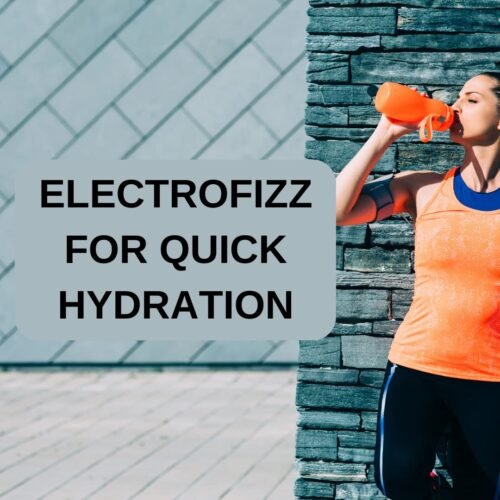 ElectroFizz Electrolyte Energy Drink For Workout,Sports Drink For Men&Women,Energy Supplement,Instant Hydration-40 Effervescent Tablets (Pack Of 21