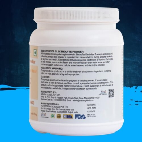 ElectroFizz Electrolyte Powder 100 servings Electrolyte Powder with Probiotics & Vitamin C