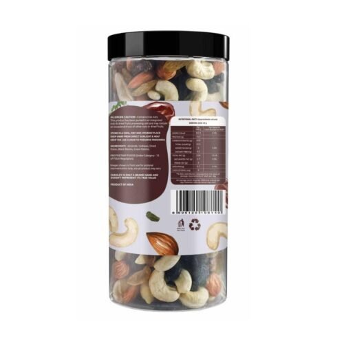 Farmley Panchmeva Healthy Dry Fruits Mix Healthy Mixed Nuts with Dry Fruits Almonds Cashews Dates Black raisin