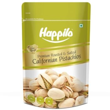 Happilo Premium California Roasted & Salted Pistachios 200 g Pista Dry Fruit Tasty & Healthy High in Protein & Dietary Fiber