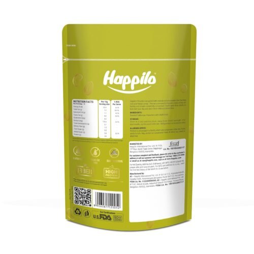 Happilo Premium California Roasted & Salted Pistachios 200 g Pista Dry Fruit Tasty & Healthy High in Protein & Dietary Fiber