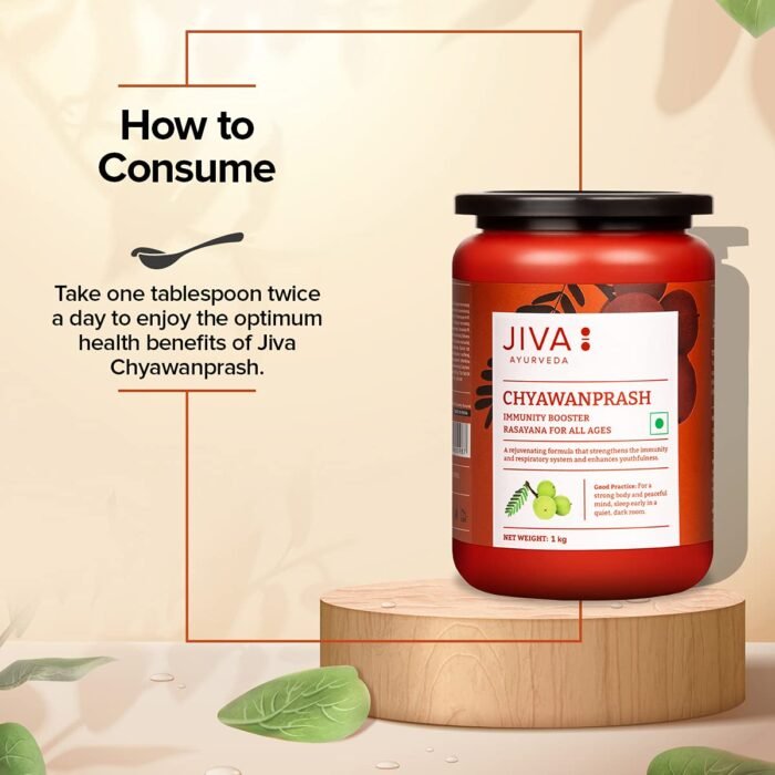 Jiva Chyawanprash Goodness of Ayurveda 100% Pure & Natural & Rich in Vitamin-C Natural Rejuvinator & Immunity