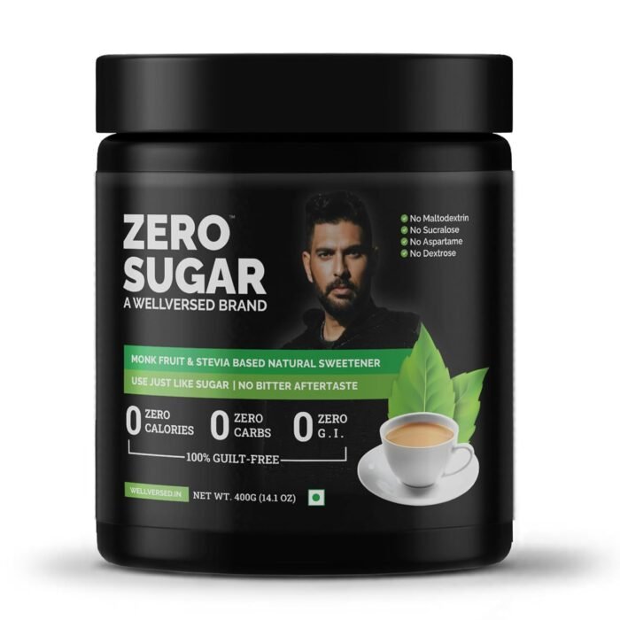 KETOFY Zero Sugar (400G)Stevia&Monk Fruit SweetenerNo Maltodextrin,No AspartameNo Bitter Aftertaste