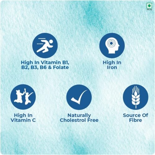 Kellogg's Muesli 0% Added Sugar 500g 20% Almonds & Raisins 5 Grains, High in Vitamins B1, B2, B3, B6, Folate, Source of Protein and Fibre