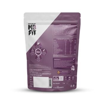 MuscleBlaze Fit High Protein Muesli 1 kg, Fruits & Nut, 22 g Protein, with Apple, Almonds & Super Seeds8