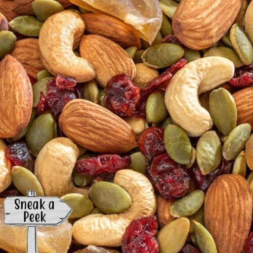 Paper Boat Absolute Health, Premium Fruit, Nut & Fiber SuperMix, Healthy Mixed Nuts with Dry Fruits Almonds Cashews Cranberry Pumpkin Seeds