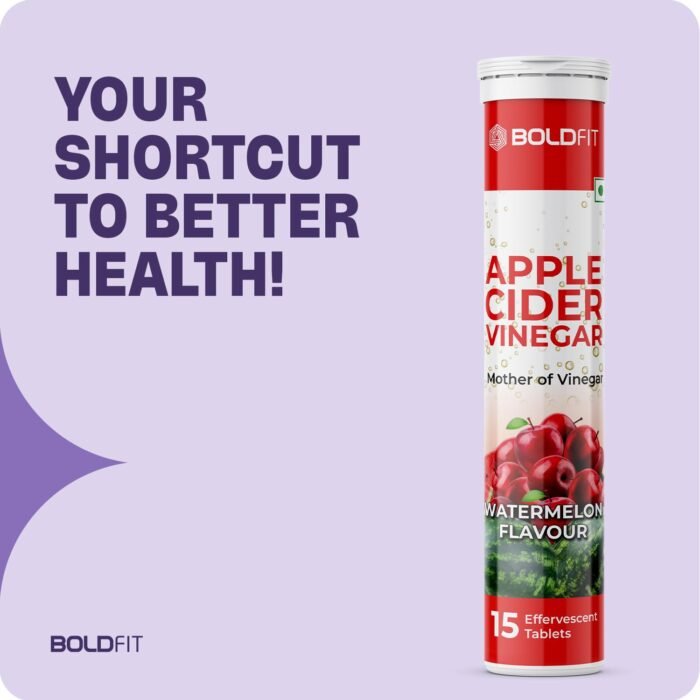 Boldfit Apple Cider Vinegar Tablets MotherApple Cider Vinegar Tablet Immunity,Digestion,Acv Effervescent Tablets Acv Tablets Acv