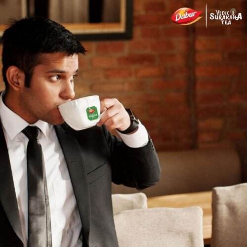 Dabur Vedic Suraksha Black Tea - 25 tea bags | Immunity Booster