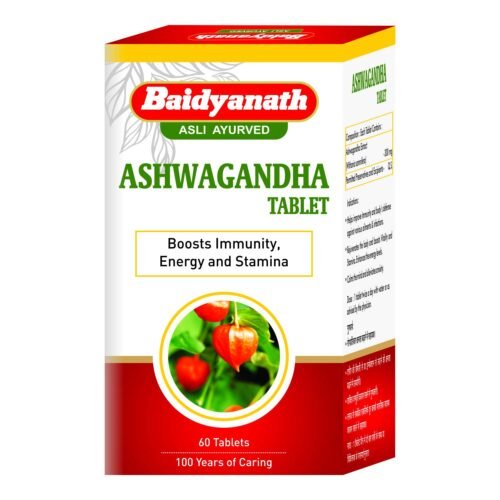 Baidyanath Asli Ayurved Ashwagandha Tablet Immunity Booster Antioxidant