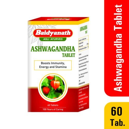 Baidyanath Asli Ayurved Ashwagandha Tablet Immunity Booster Antioxidant