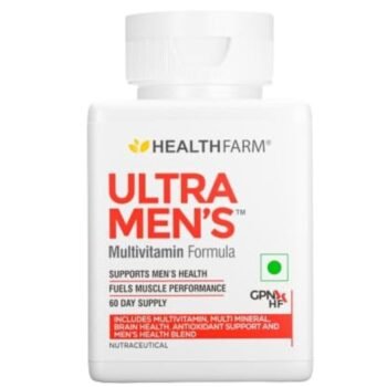 Healthfarm Ultra Men Multivitamin Tablets - Daily Health Support - 60 Tablets