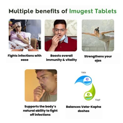 Kerala Ayurveda Imugest Tablets Natural Immunomodulator Ayurveda Immunity Booster Tablets Antioxidant Supplement 100% Ayurvedic