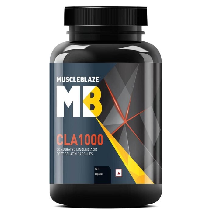 MuscleBlaze Cla, Fat Loss, Boost Cellular energy, 1000 - 90 Softgels,Pack of 1