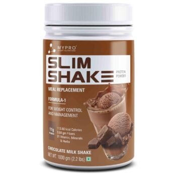 Mypro Sport Nutrition Slim Shake Protein Powder-Meal Replacement Shake For Weight Control & Management-Sugar Free