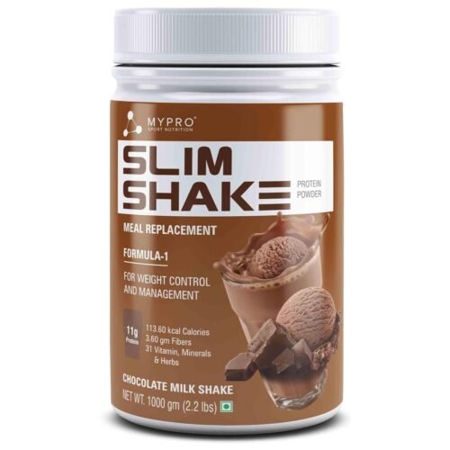 Mypro Sport Nutrition Slim Shake Protein Powder-Meal Replacement Shake For Weight Control & Management-Sugar Free