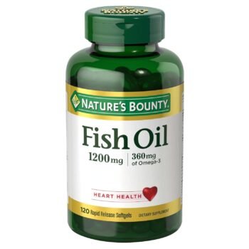 Nature's Bounty, Fish Oil, Omega-3, 1200 mg, 120 Softgels