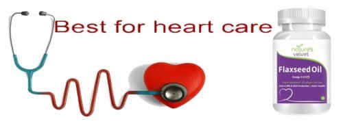 Nature's Velvet FlaxSeed Oil 1000mg(Omega 3-6-9) 60 Softgel Capsules