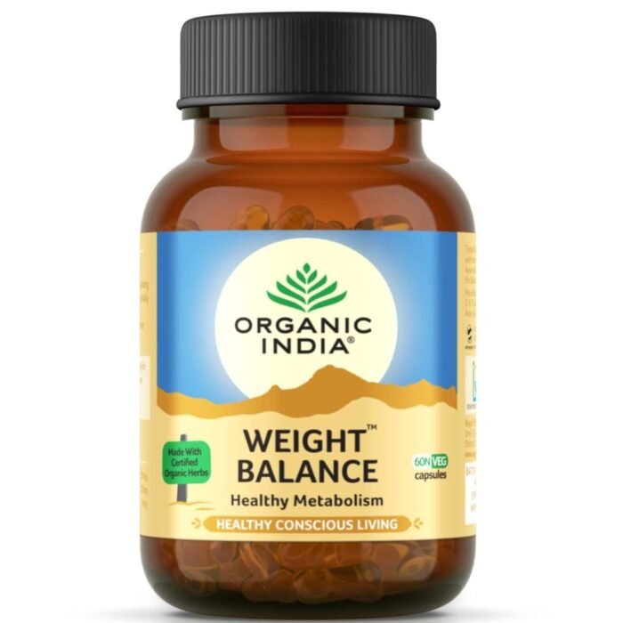 Organic India Weight Balance - Pack of 60 Capsules Bottle