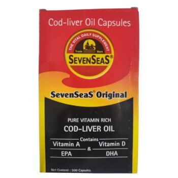 Seven Seas Cod Liver Oil - 500 Capsules