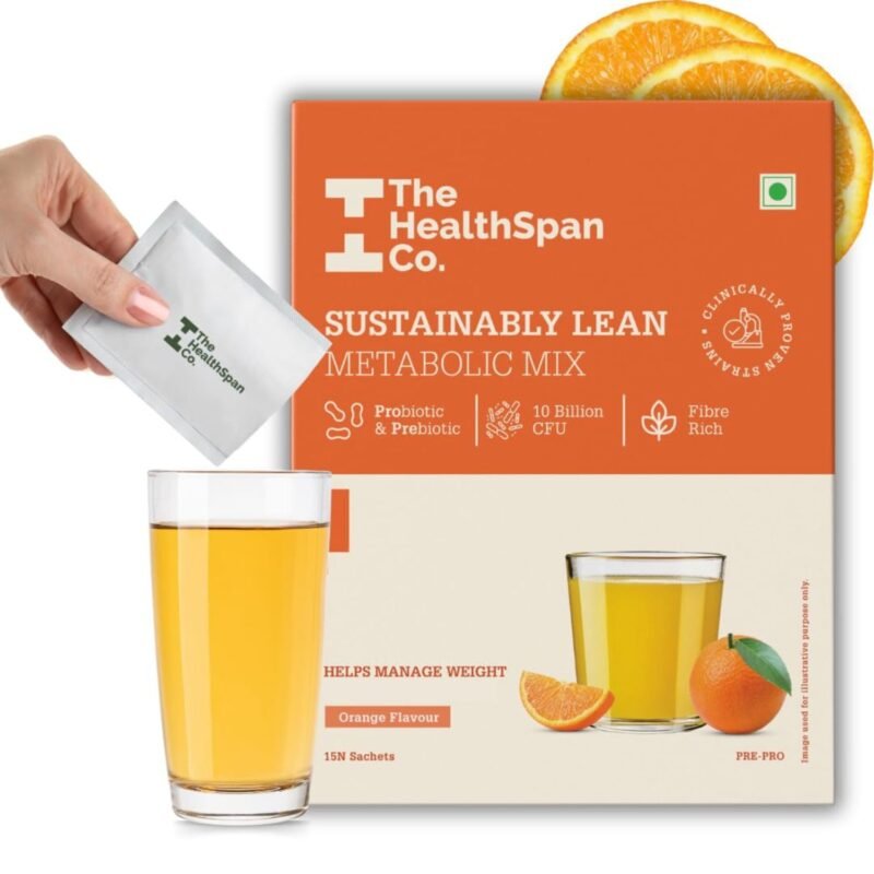 The Healthspan Co. Sustainably Lean Improve Metabolism To Manage Weight For Men & Women Fiber Rich