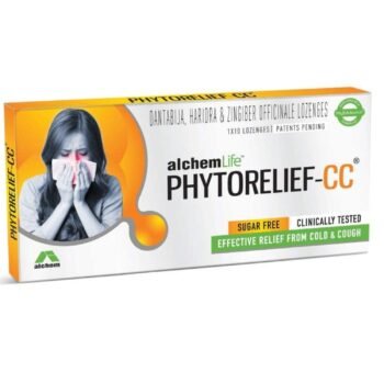 Alchem Life PhytoRelief CC® | Natural Immunity Booster. Fights Viral Cough, Cold & Sore throat | Pack of 1