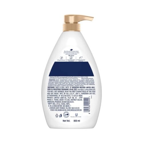 Dove Dryness Care Bodywash infused with Jojoba Oil to deeply nourish your skin