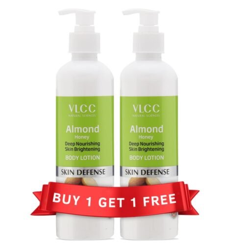 VLCC Almond Honey Deep Nourishing & Skin Brightening Body Lotion - 350ml + 350ml | Buy One Get One