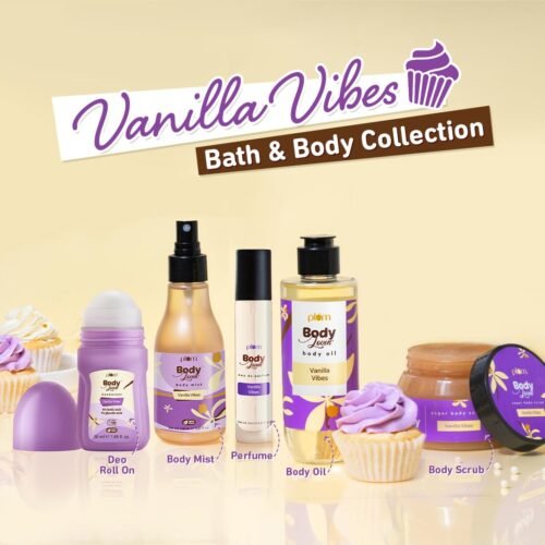 Plum BodyLovin' Vanilla Vibes Body Wash | SLS-Free Creamy Body Wash For Women | Long Lasting Vanilla Fragrance