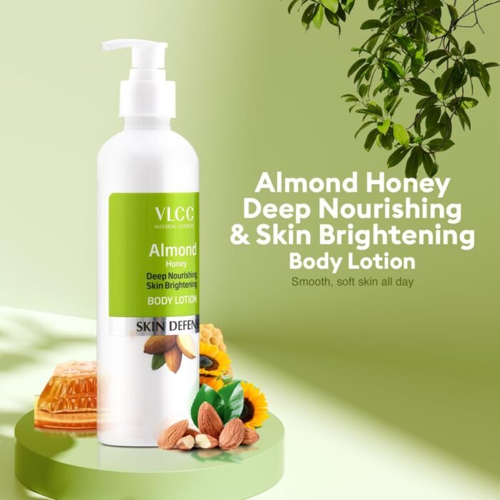 VLCC Almond Honey Deep Nourishing & Skin Brightening Body Lotion - 350ml + 350ml | Buy One Get One