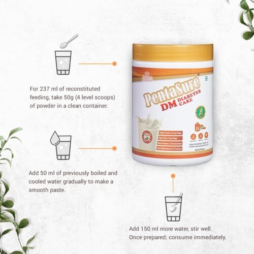 PentaSure DM – Diabetes Care Nutrition Drink to help manage Blood Sugar levels