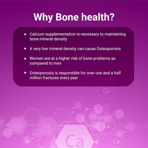 Nutrela Bone Health Natural Calcium for Supplement for Women | Ayurvedic Calcium for Men | For bone Health | Joint Health | 30 Capsules