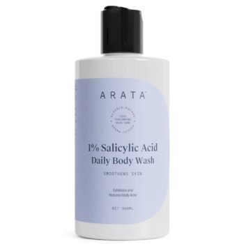 Arata 1% Salicylic Acid Body Wash For Bacne, Bumpy & Strawberry Skin