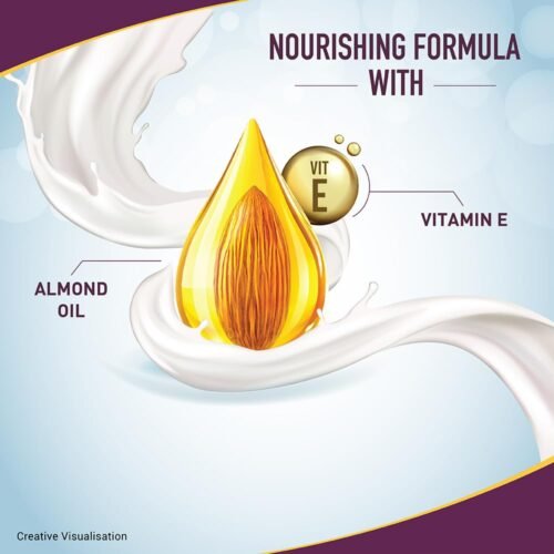 Bajaj Almond Drops Non-Sticky Body Lotion Long Lasting Moisturization Almond Oil