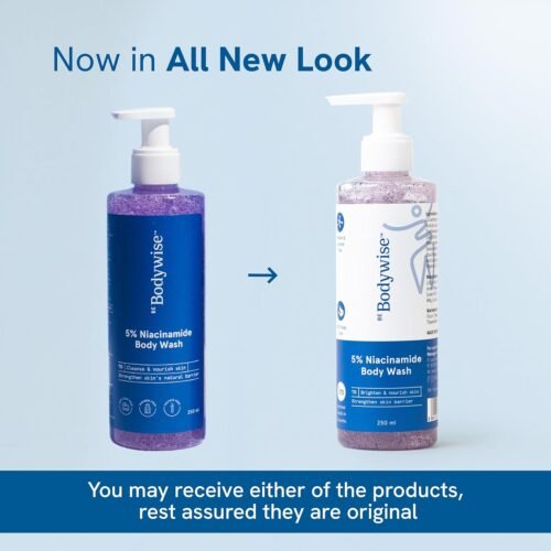 Be Bodywise 5% Niacinamide Brightening Body Wash Hydrates
