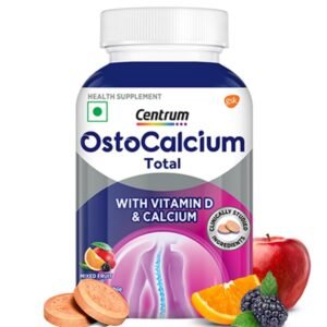 Centrum OstoCalcium Total Chewable Tablets for Women & Men Vitamin D & Calcium Tablets to support Strong Bones, Joints & Muscles 30 Tablets