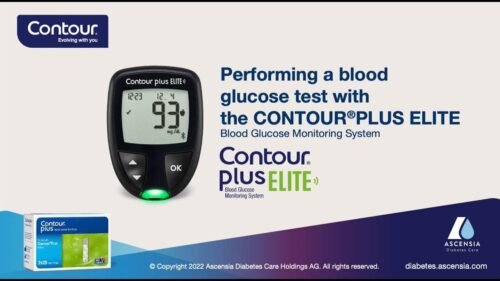 Contour Plus Elite Blood Glucose Monitoring System (with Bluetooth) | Glucometer with 25 Free Test Strips