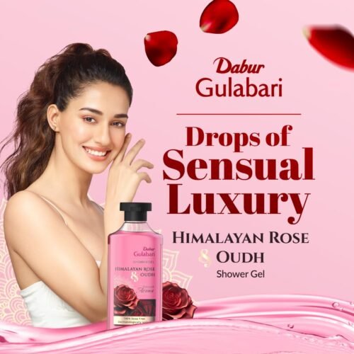 Dabur Gulabari Shower Gel-Himalayan Rose & Oudh-250mlSensual Aroma