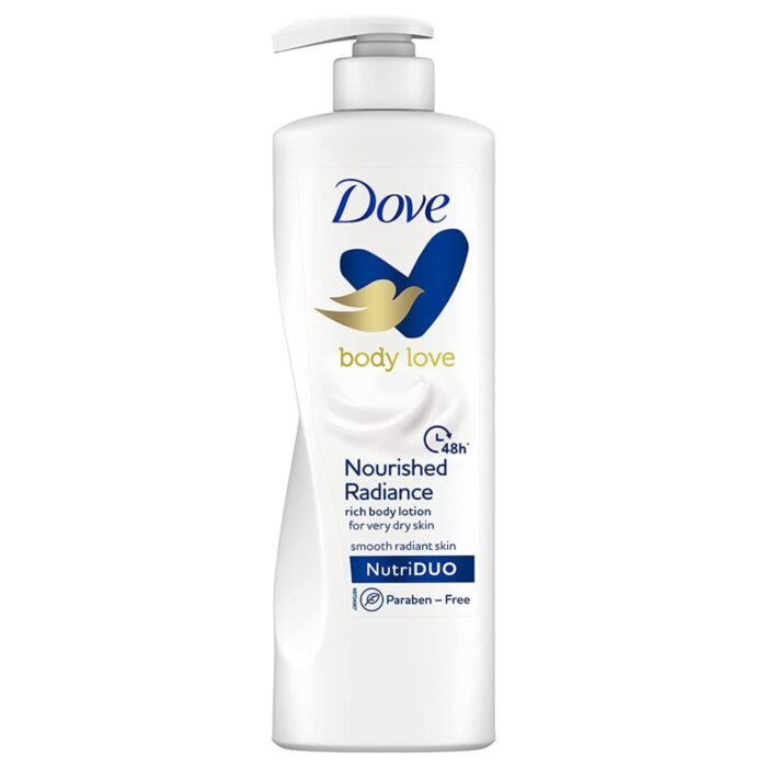 Dove Body Love Nourished Radiance Body Lotion For Very Dry Skin 48hrs Moisturisation