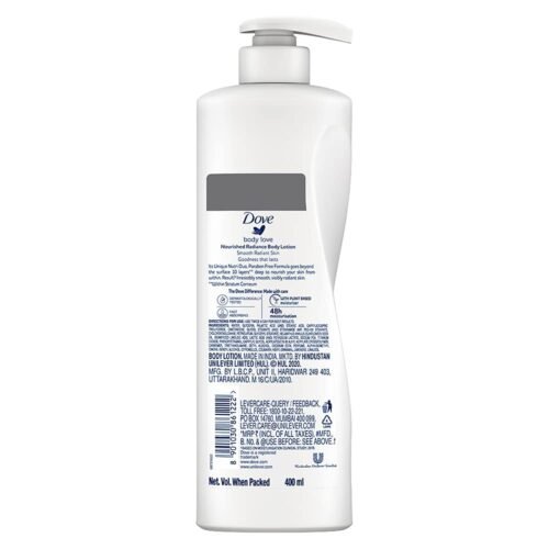 Dove Body Love Nourished Radiance Body Lotion For Very Dry Skin 48hrs Moisturisation