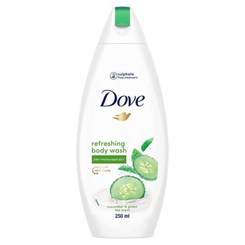 Dove Refreshing Body Wash, With Refreshing Cucumber And Green Tea Scent