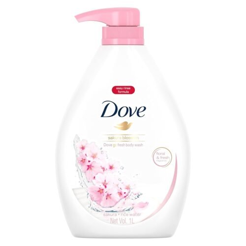 Dove Refreshing Sakura Blossom Body Wash with Himalaya Pink Salt