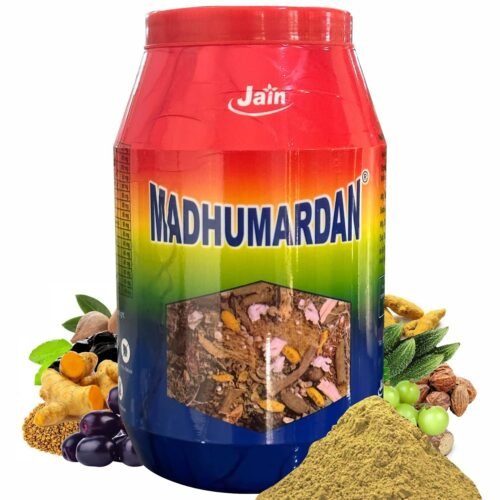 JAIN Madhumardan Powder, 300 g, Natural, Ayurvedic Product Enrichred with 32 Potent Herbs