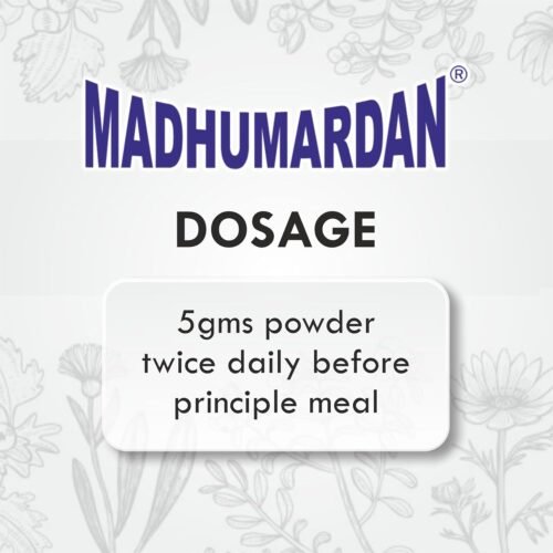 JAIN Madhumardan Powder, 300 g, Natural, Ayurvedic Product Enrichred with 32 Potent Herbs