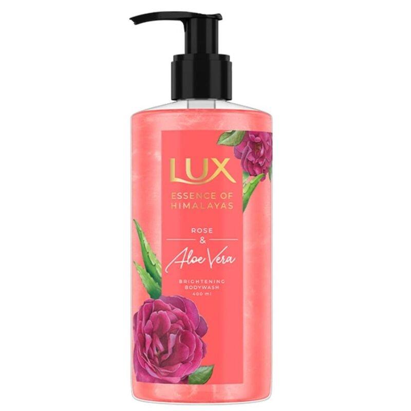 LUX ROSE & ALOE VERA SHIMMERING BODYWASH 400ml