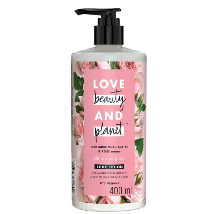 Love Beauty & Planet Natural Murumuru Butter & Rose Glow Body Lotion