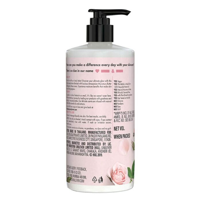 Love Beauty & Planet Natural Murumuru Butter & Rose Glow Body Lotion