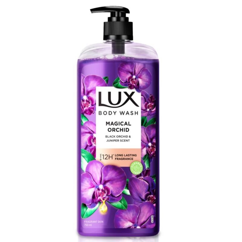 Lux Body Wash Fragrant Skin Black Orchid Scent & Juniper Oil SuperSaver XL Pump Bottle