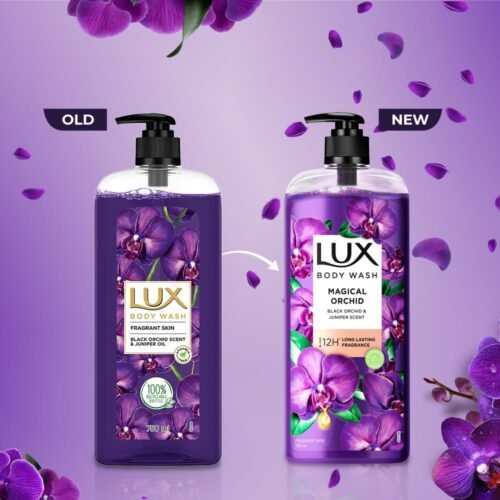 Lux Body Wash Fragrant Skin Black Orchid Scent & Juniper Oil SuperSaver XL Pump Bottle